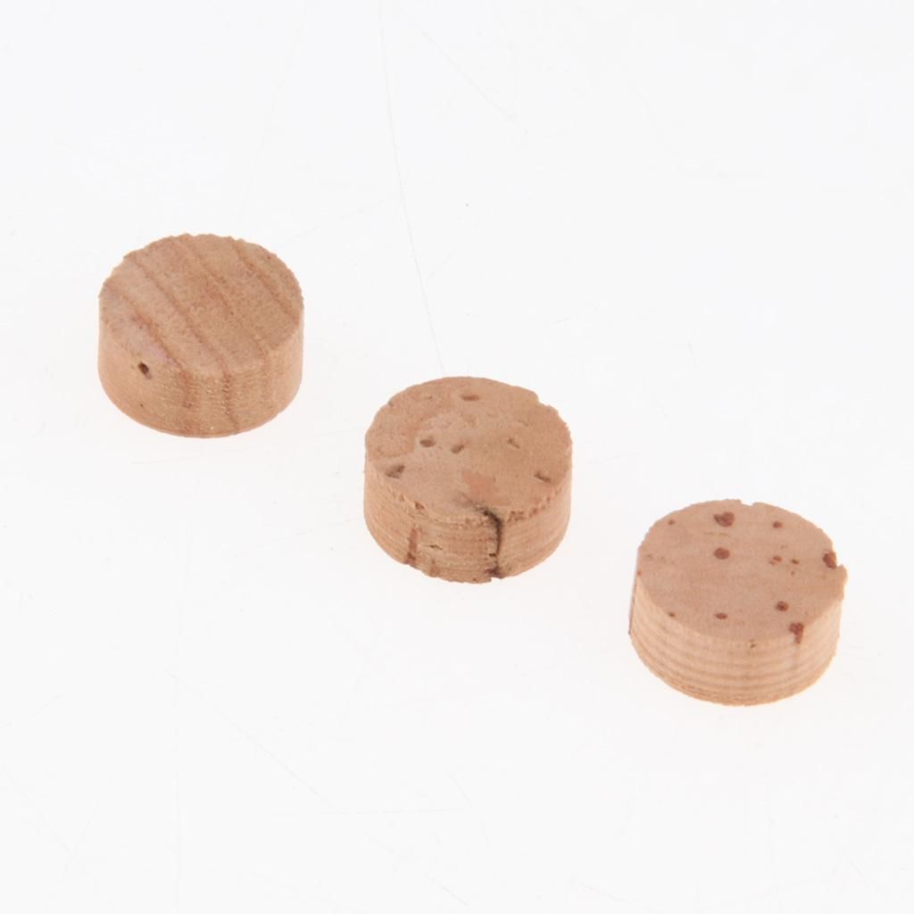 10X Spit Valve Cork Water Key Replacement Accessory Part Wood
