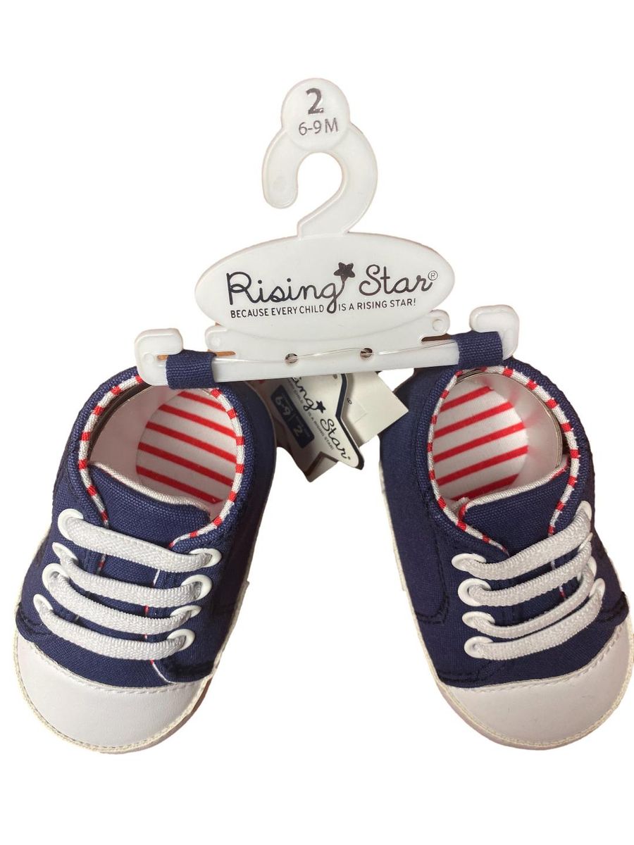 Infant Baby Boy Shoes Size 2 (6-9)M