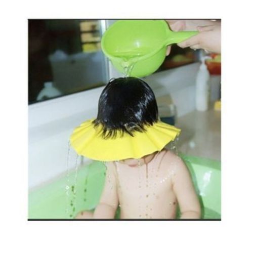 Adjustable Kids Shampoo Bath Shower Cap /Hat, Wash Hair
