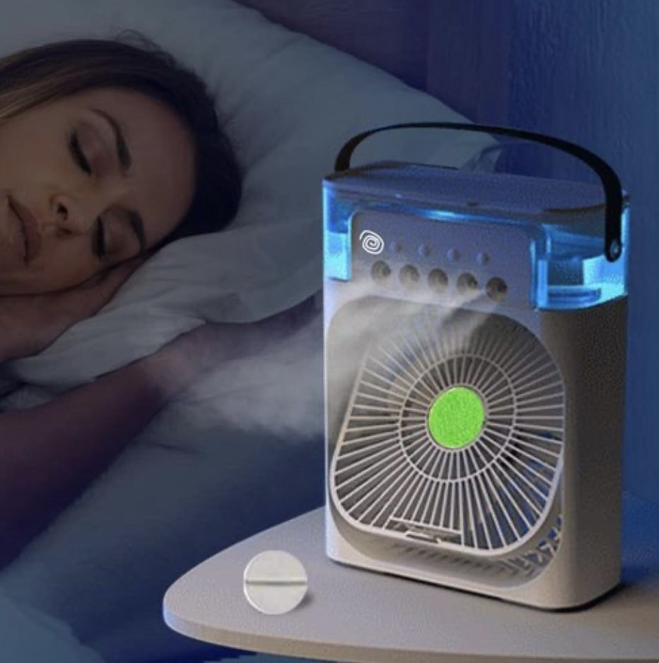 Mini Spray Fan Desk USB Fan Mini Ir Conditioner Fan