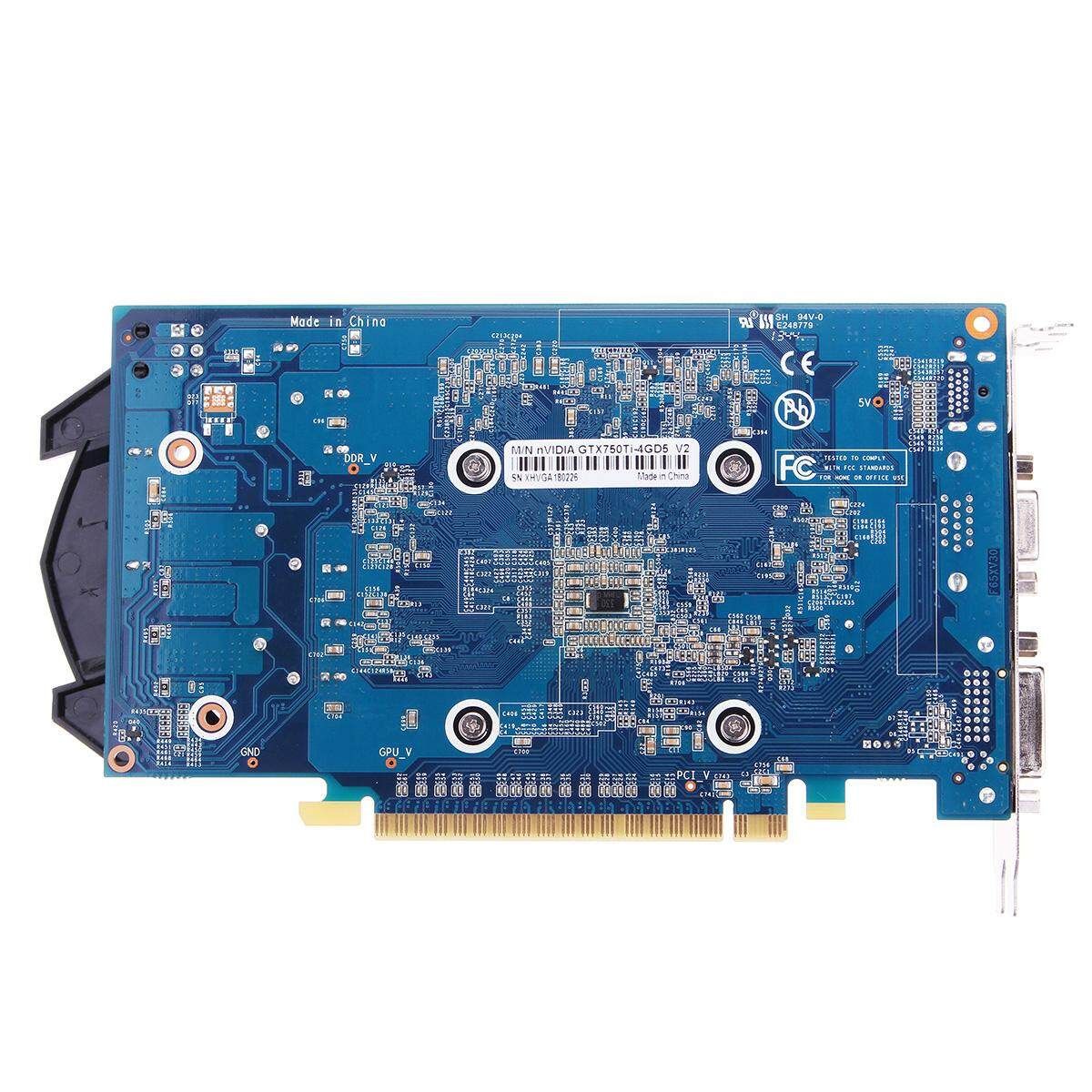 For NVIDIA GeForce GTX 750TI 4GB DDR5 6 Pin 128Bit Gaming Video Graphics Card