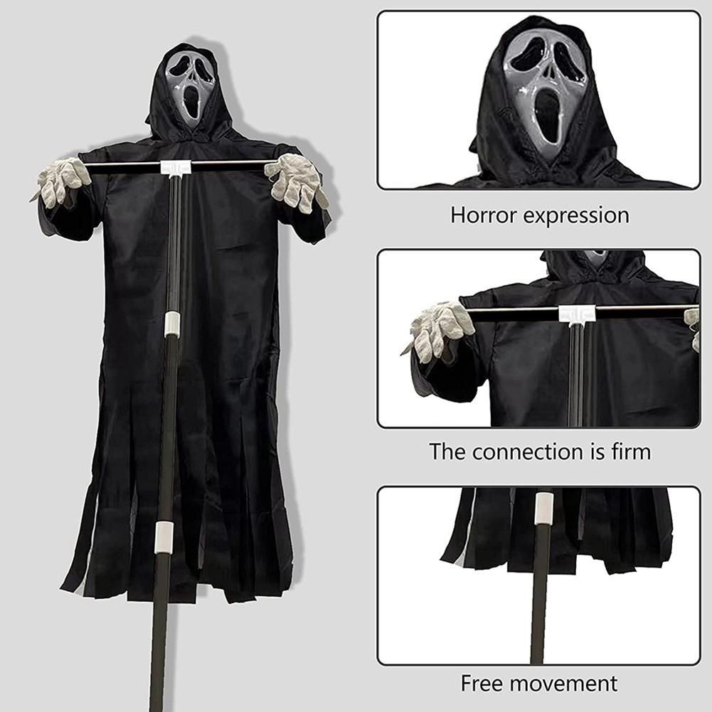 Grimace Decorations Garden Grim Ghostface Hanging Scary Scream Ghost Party Outdoor Decor