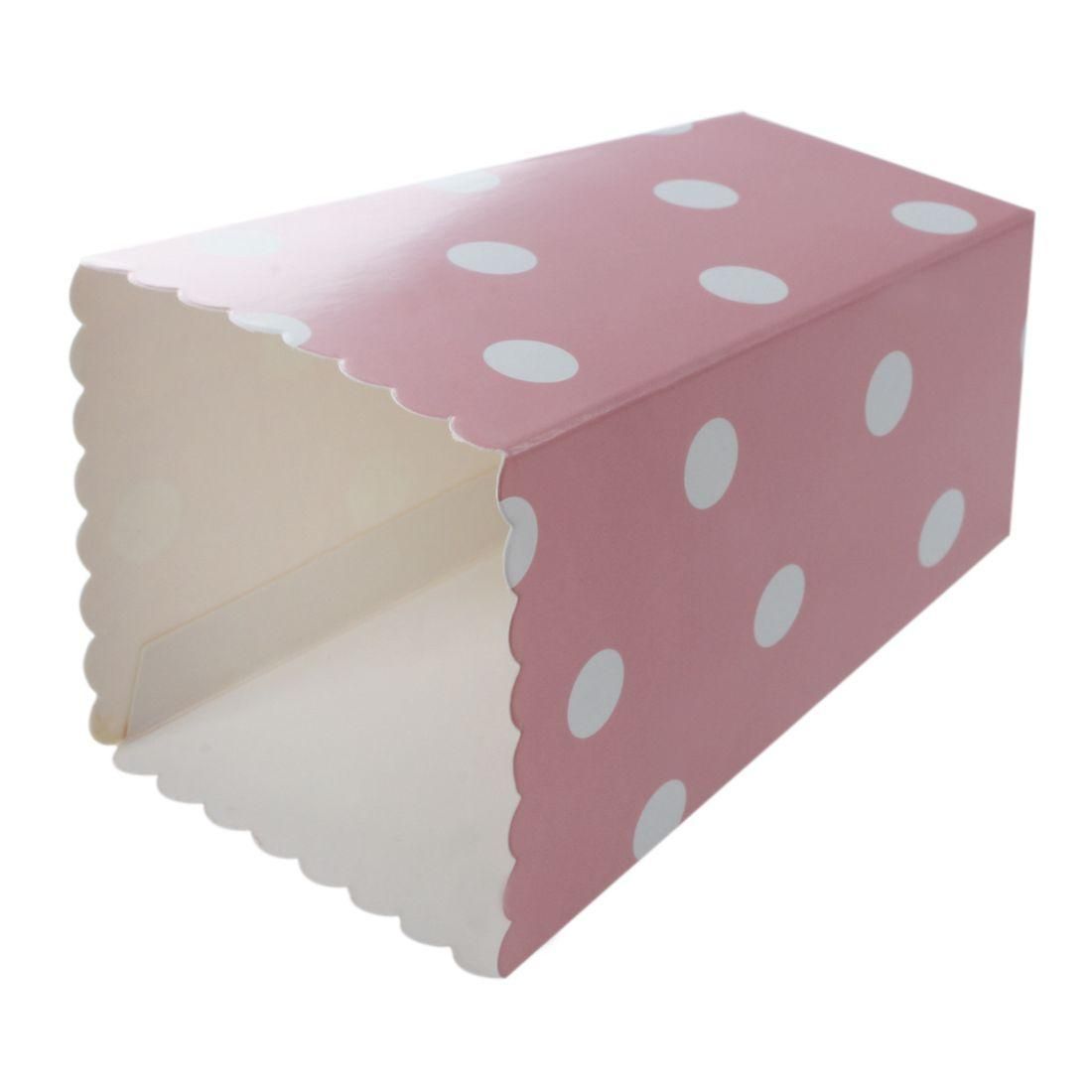 12pcs Popcorn Boxes Party Wedding Decorations White Pink