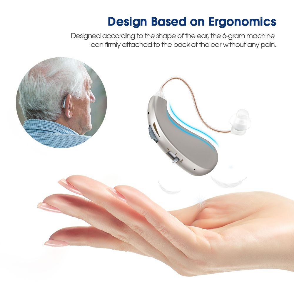 Digital Chip Rechargeable Hearing Aids VHP-1206