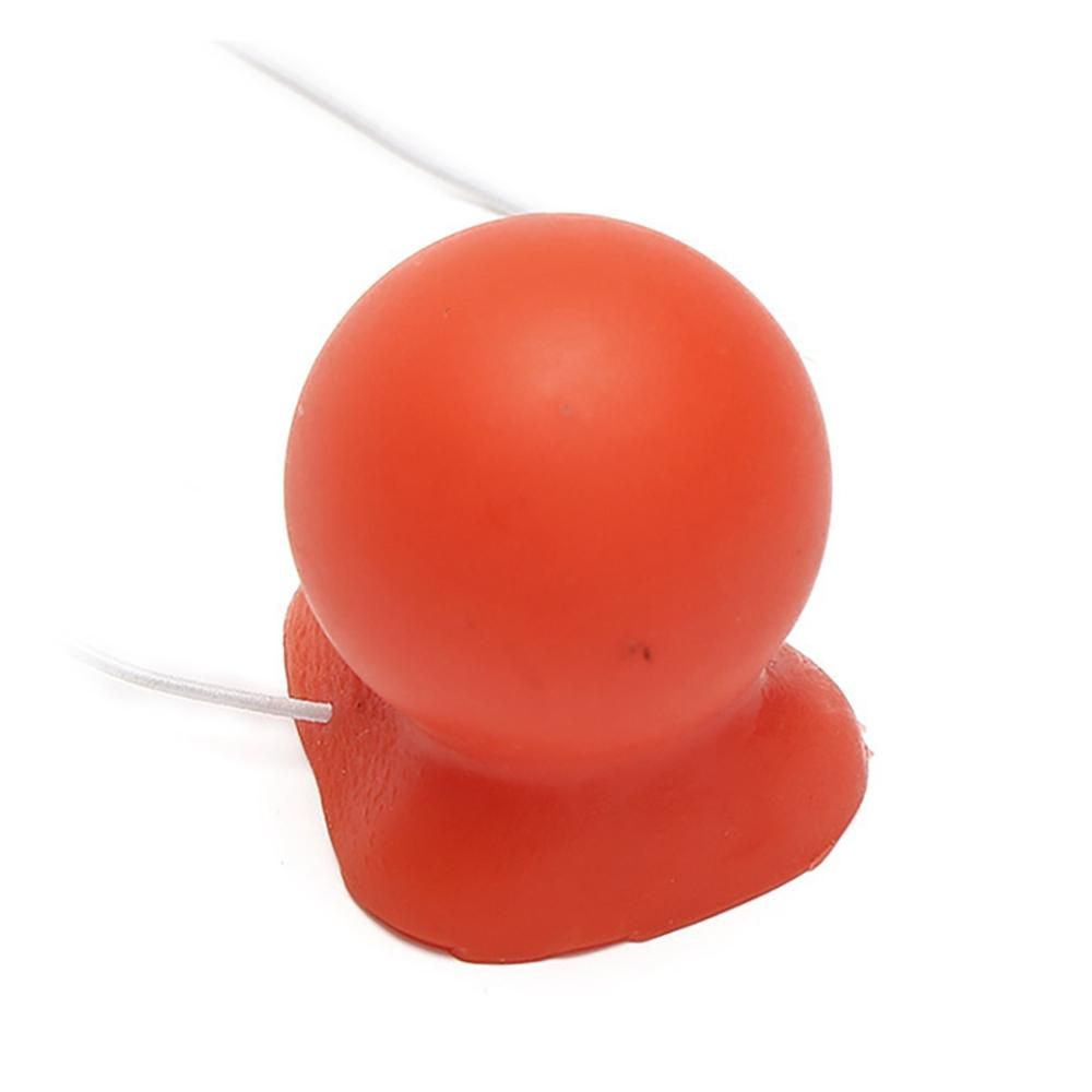 3Pcs Red Clown Nose Honking Squeaking Clown Nose with Elastic Rope for Adults Cosplay Costume Accessories