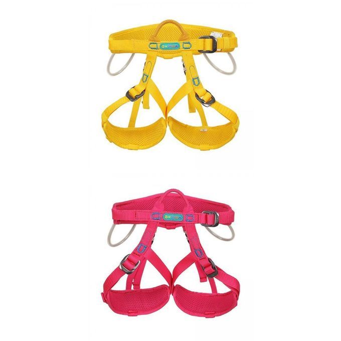 2 Set Kid Half Body Safety Rock Climbing Fall Protection Harness Belt