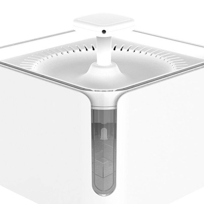 3L Pet Drinking Water Fountain For Dog Cat Electric Water Filter White