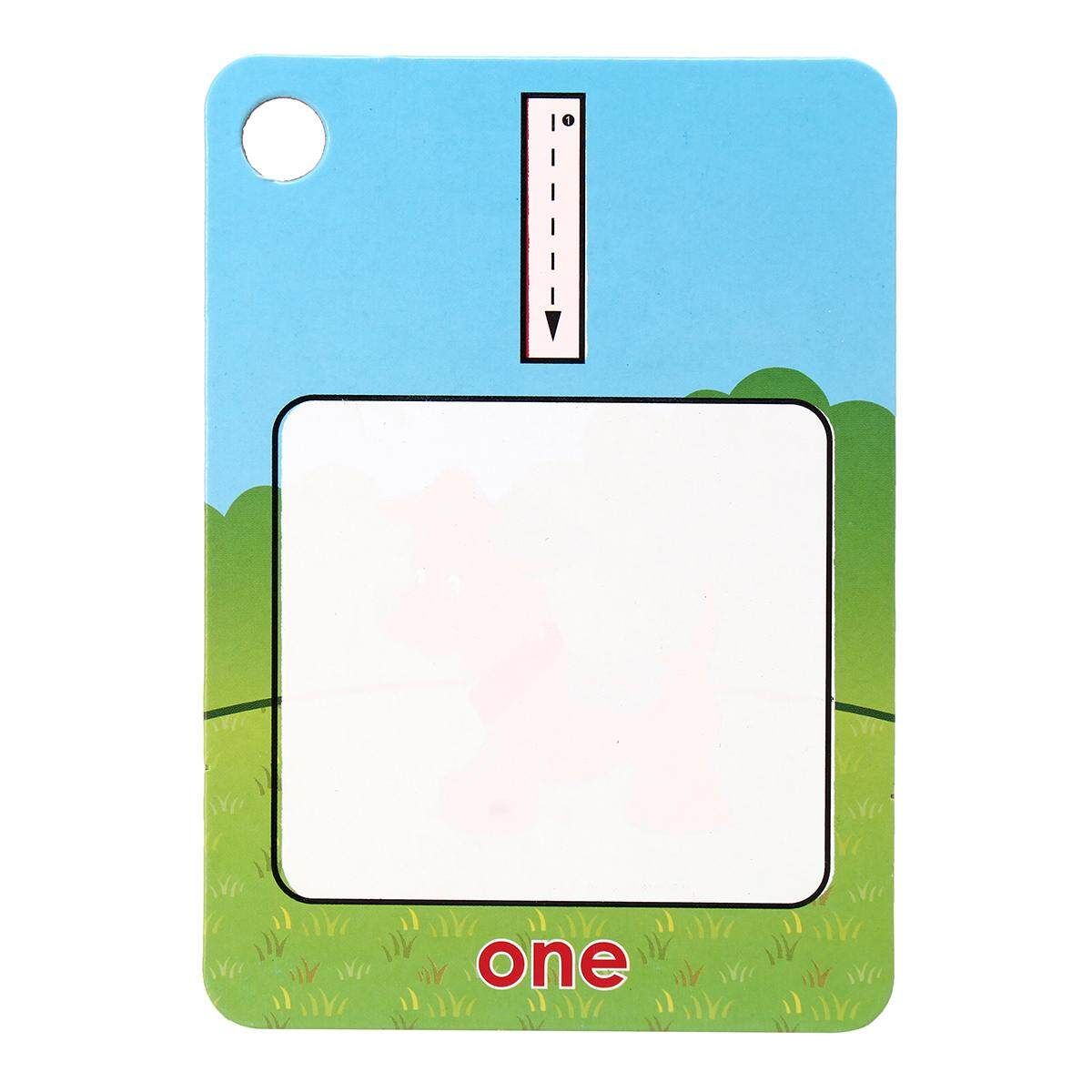 Kids Magic Water Drawing Flash Card Kids Early Education Learning Cards Number