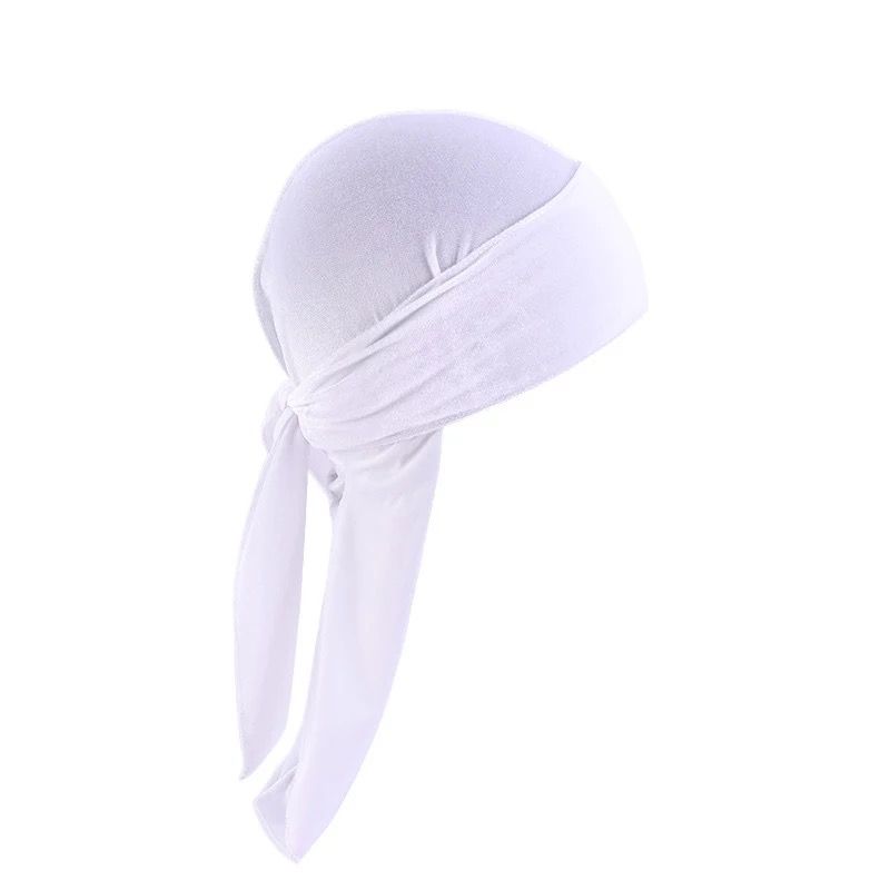White Premium Stylish  Durag