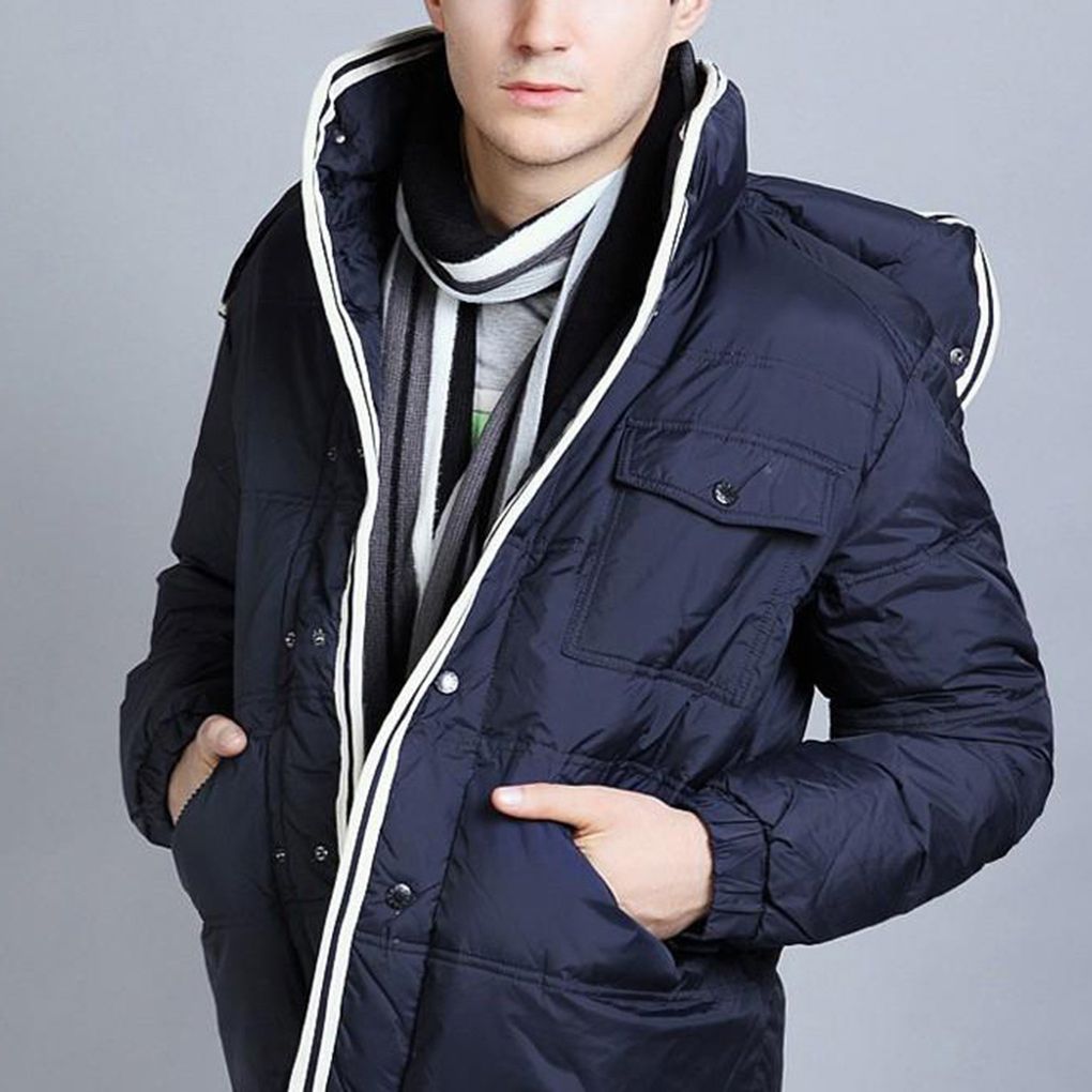 Men's Fringe Striped Long Scarf Tassel Striped Long Scarf