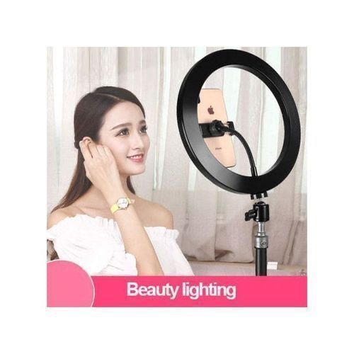 Big 10" Inches Ring Light With Phone Holder &  Stand