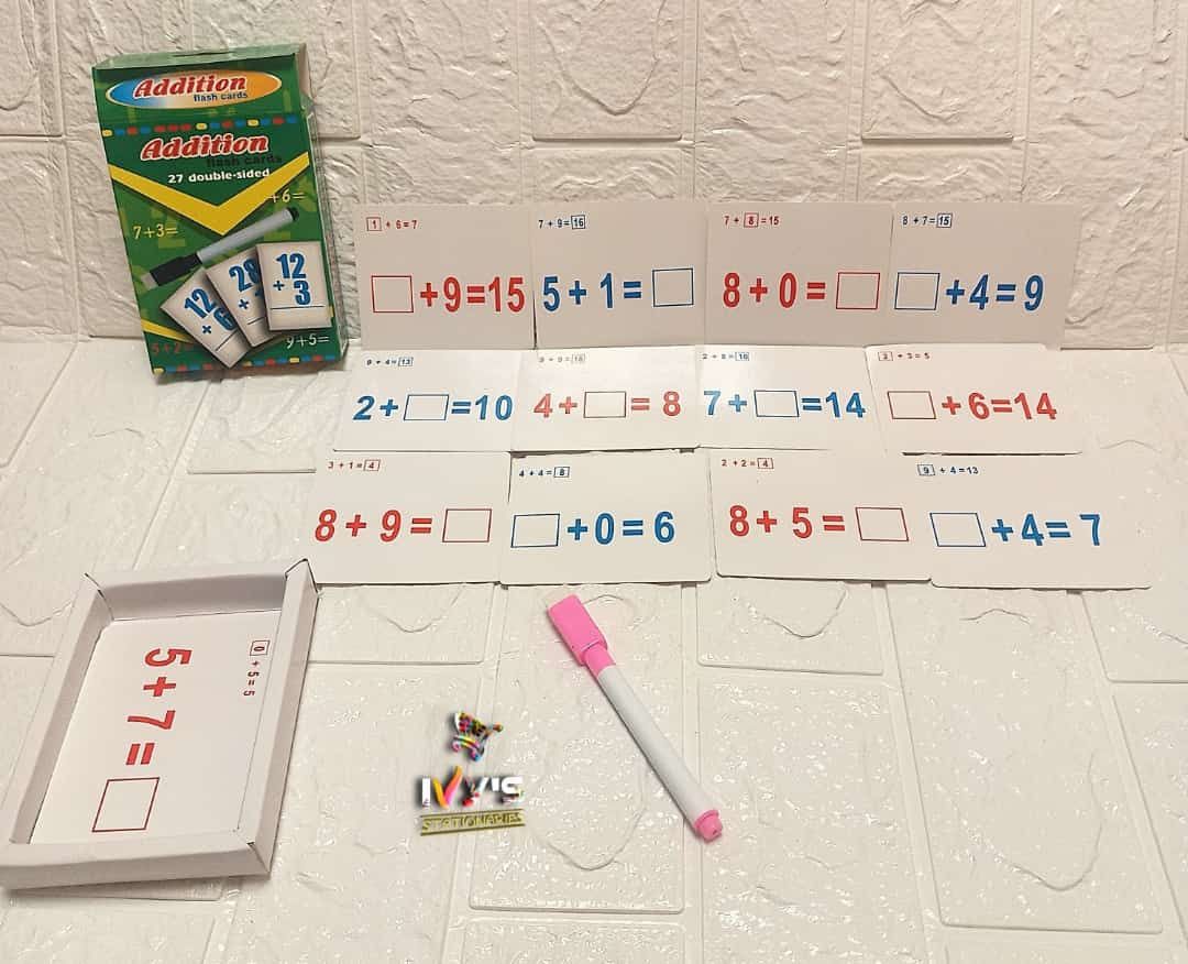 Kids Mathematics Early Learning Flash Cards Cognition - Multiplication
