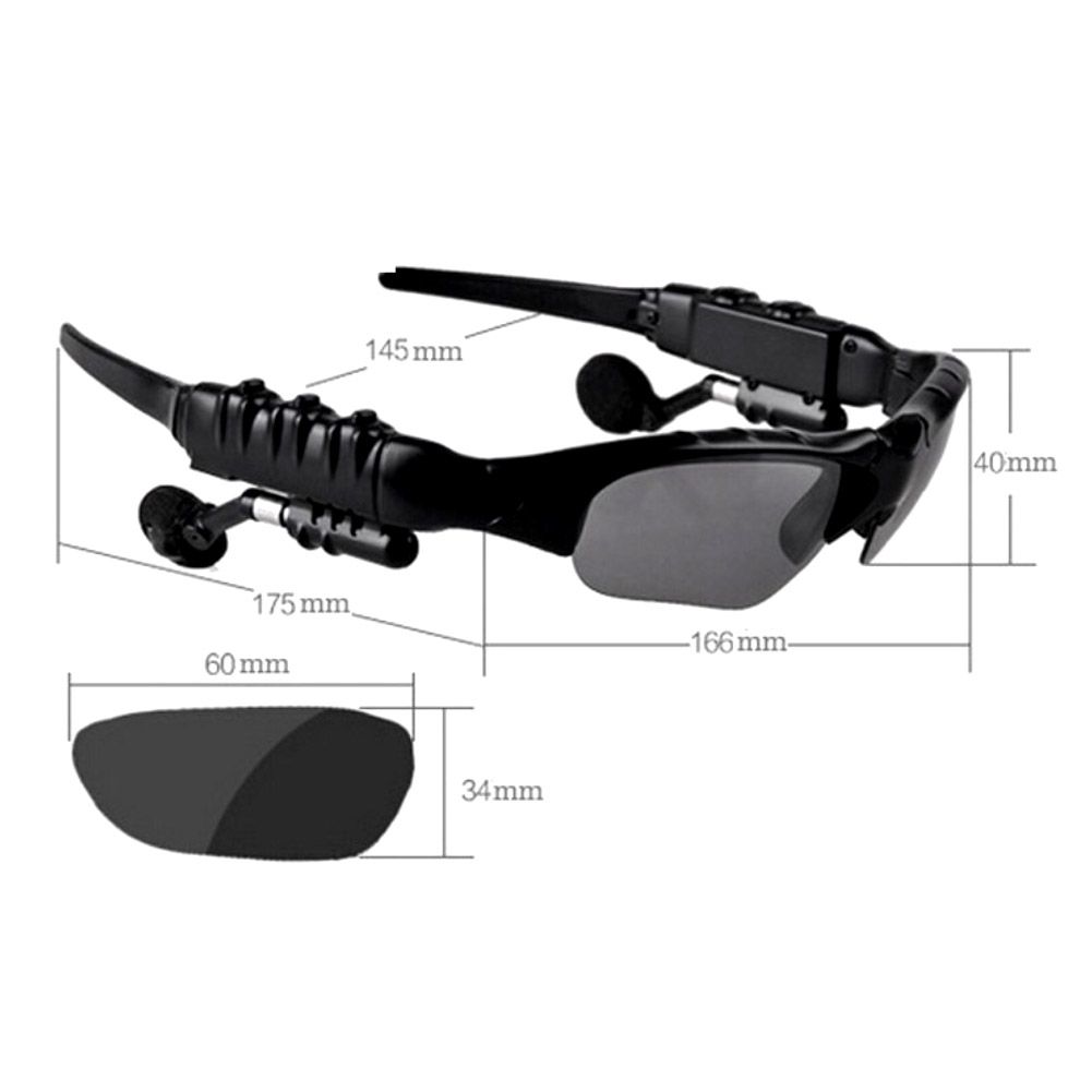 Riding Bluetooth Earphone Sunglasses Wireless Stereo Headset