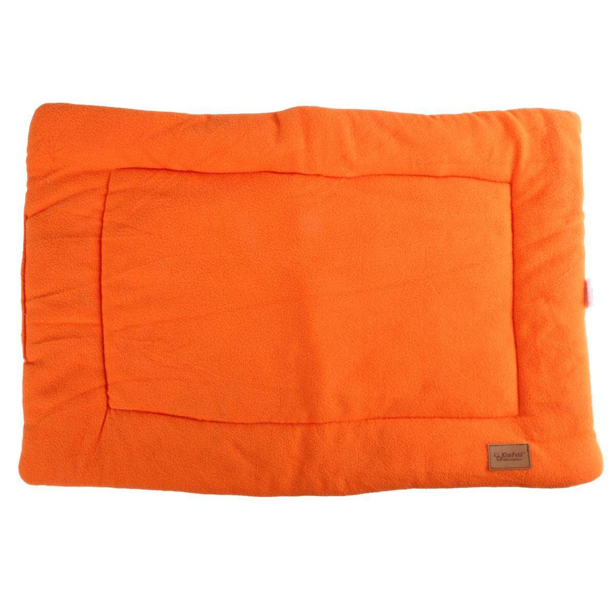 6PCS Dog Crate Mat Kennel Cage Pad Bed (orange Size S)