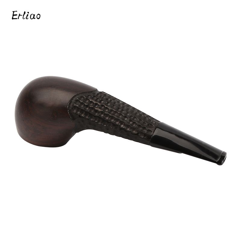 Good Quality Ebony Wood Pipes Portable Creative Smoking