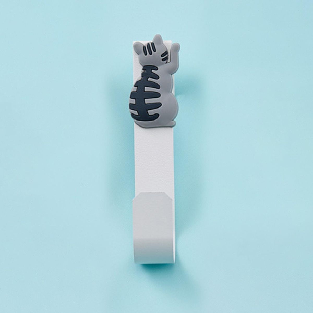 Door Hook Bathroom Door Back Storage Hook Hanger White