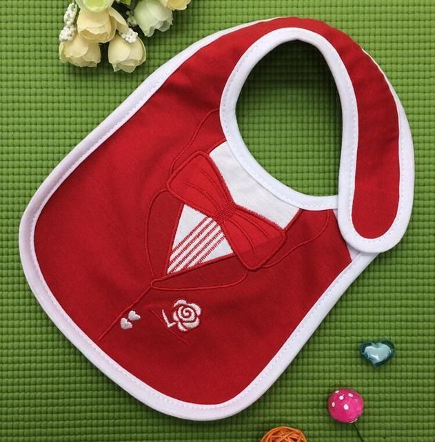 4PCS Toddler Baby Waterproof Saliva Towel