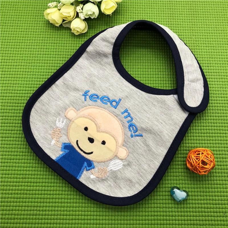 4PCS Toddler Baby Waterproof Saliva Towel