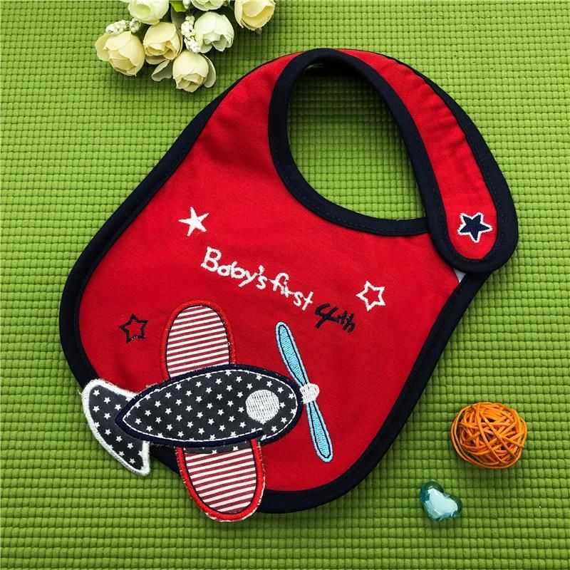 4PCS Toddler Baby Waterproof Saliva Towel