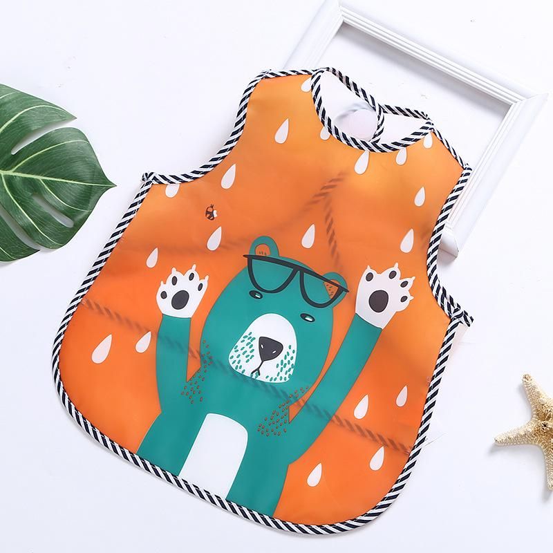 4PCS New Waterproof EVA Baby Bibs