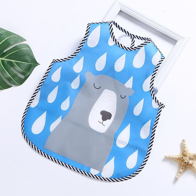 4PCS New Waterproof EVA Baby Bibs