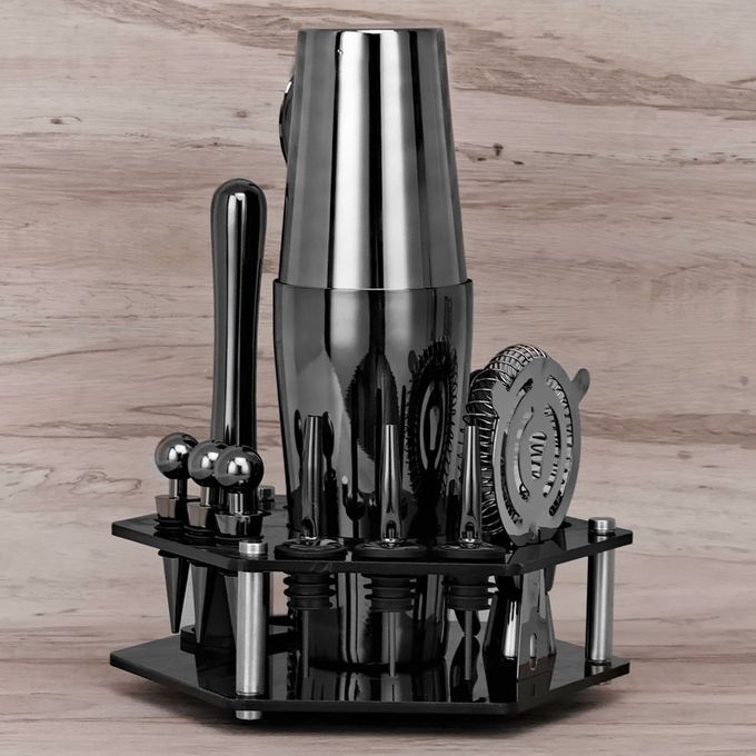 14pcs Bar Cocktail Set Shaker Drink Making Kit Stainless