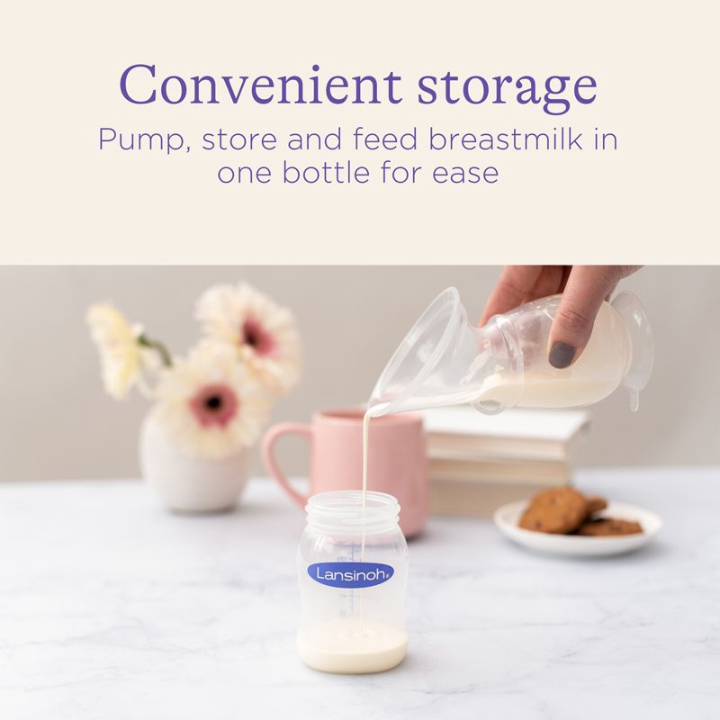 Plastic Milk Storage Bottles 4Pk