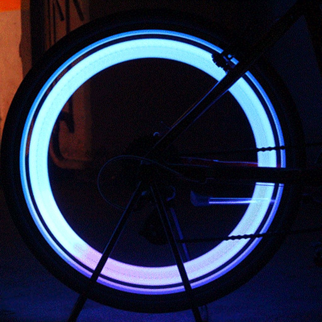 Bright Bike Spoke Lights Wheel LED Flash For Bicycle Multicolor