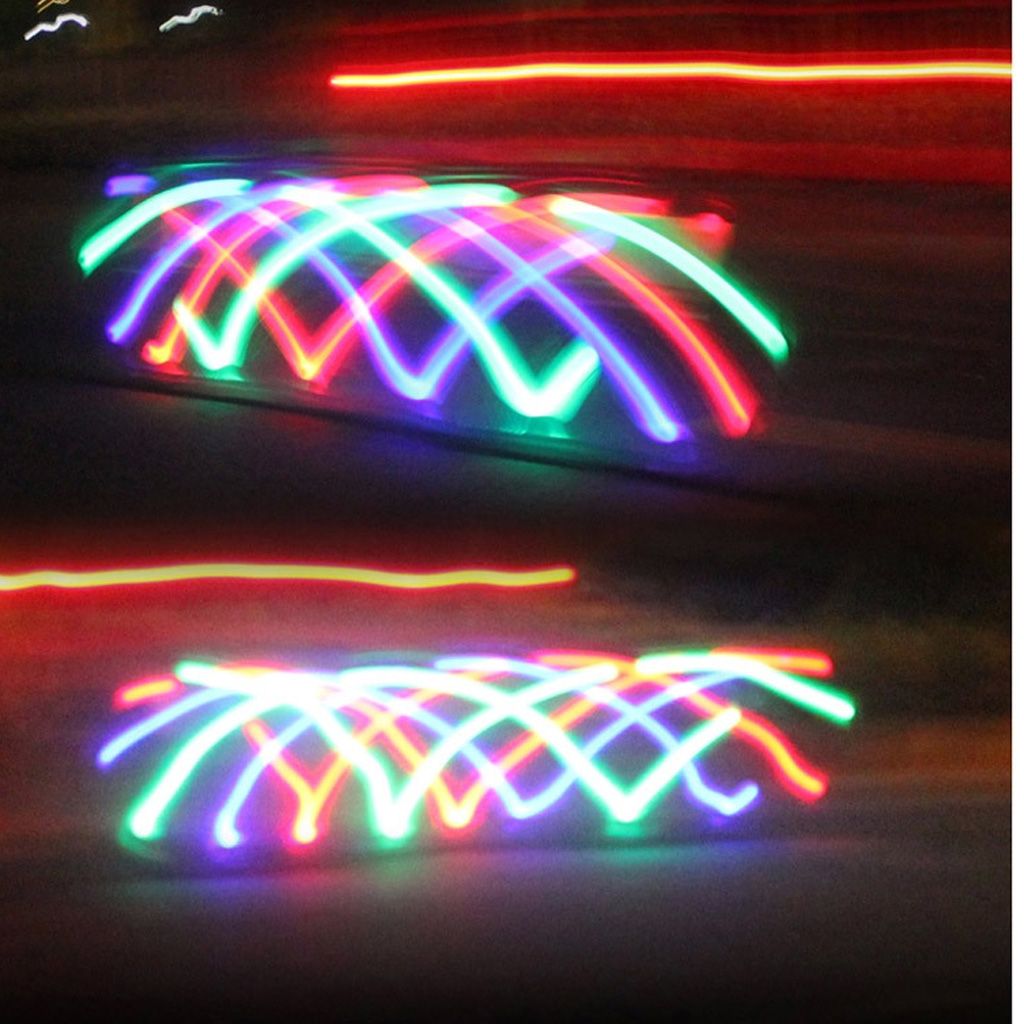 Bright Bike Spoke Lights Wheel LED Flash For Bicycle Multicolor
