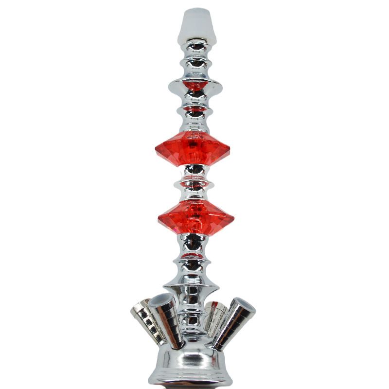 New Classic Hookah With 4 Hose Ceramic Bowl Tongs Complete
