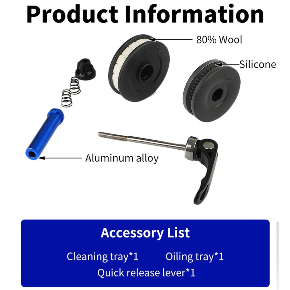 Bicycle Chain Retainer Chain Retainer Virtual Flywheel Road Bike Chain Washer and Oiler Chain Fixer