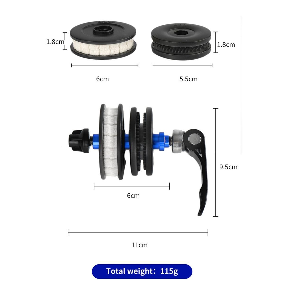 Bicycle Chain Retainer Chain Retainer Virtual Flywheel Road Bike Chain Washer and Oiler Chain Fixer