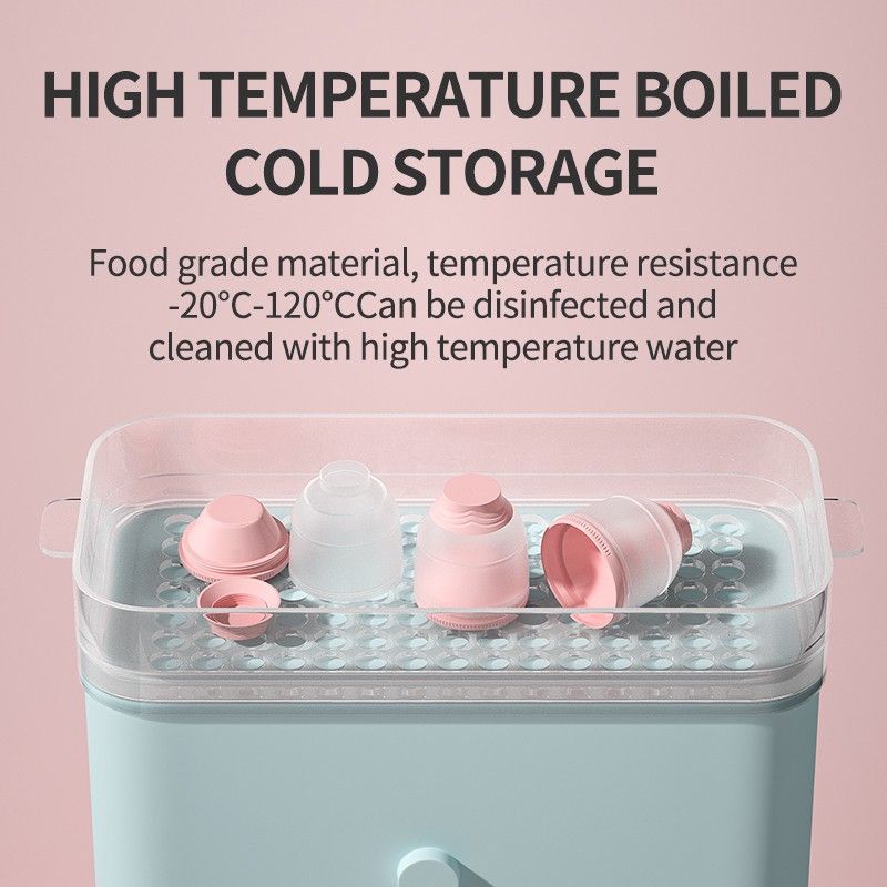 3 Layer Portable Milk Powder Formula Dispenser Storage Box