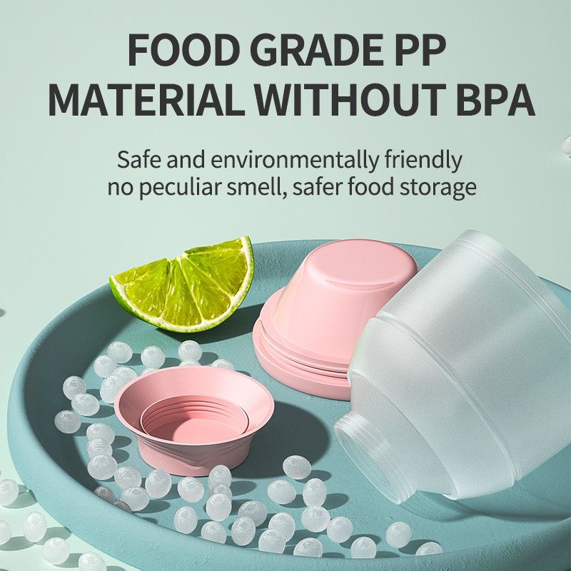 3 Layer Portable Milk Powder Formula Dispenser Storage Box