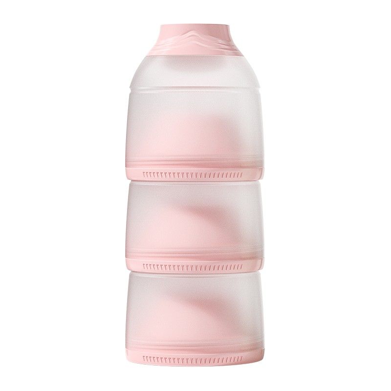 3 Layer Portable Milk Powder Formula Dispenser Storage Box