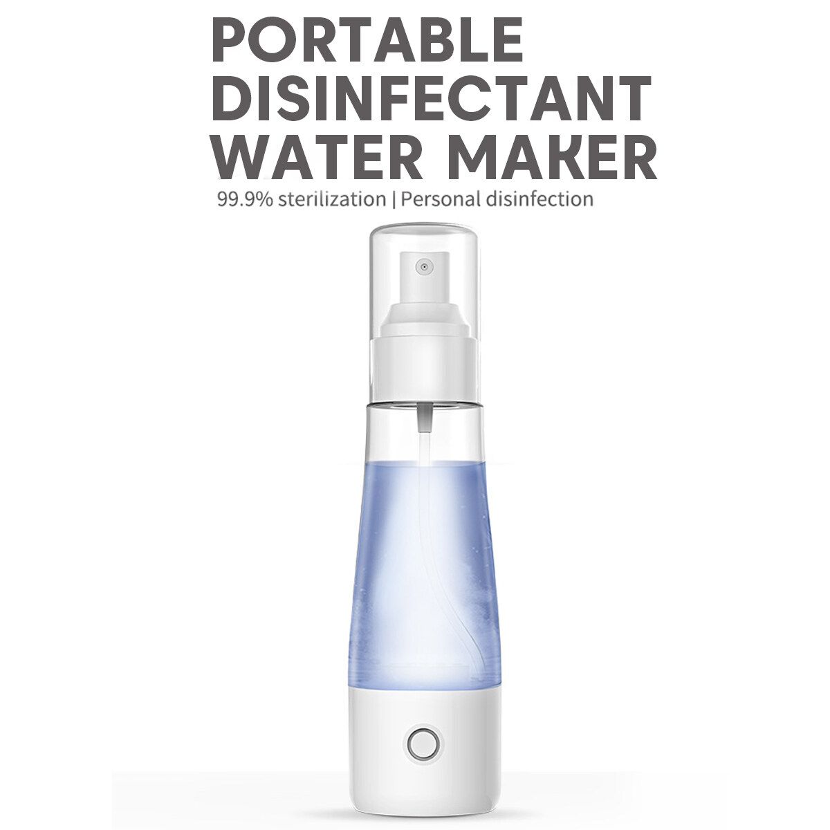 70ml Portable Hypochlorous Acid Water Making Machine Disinfection Water Maker