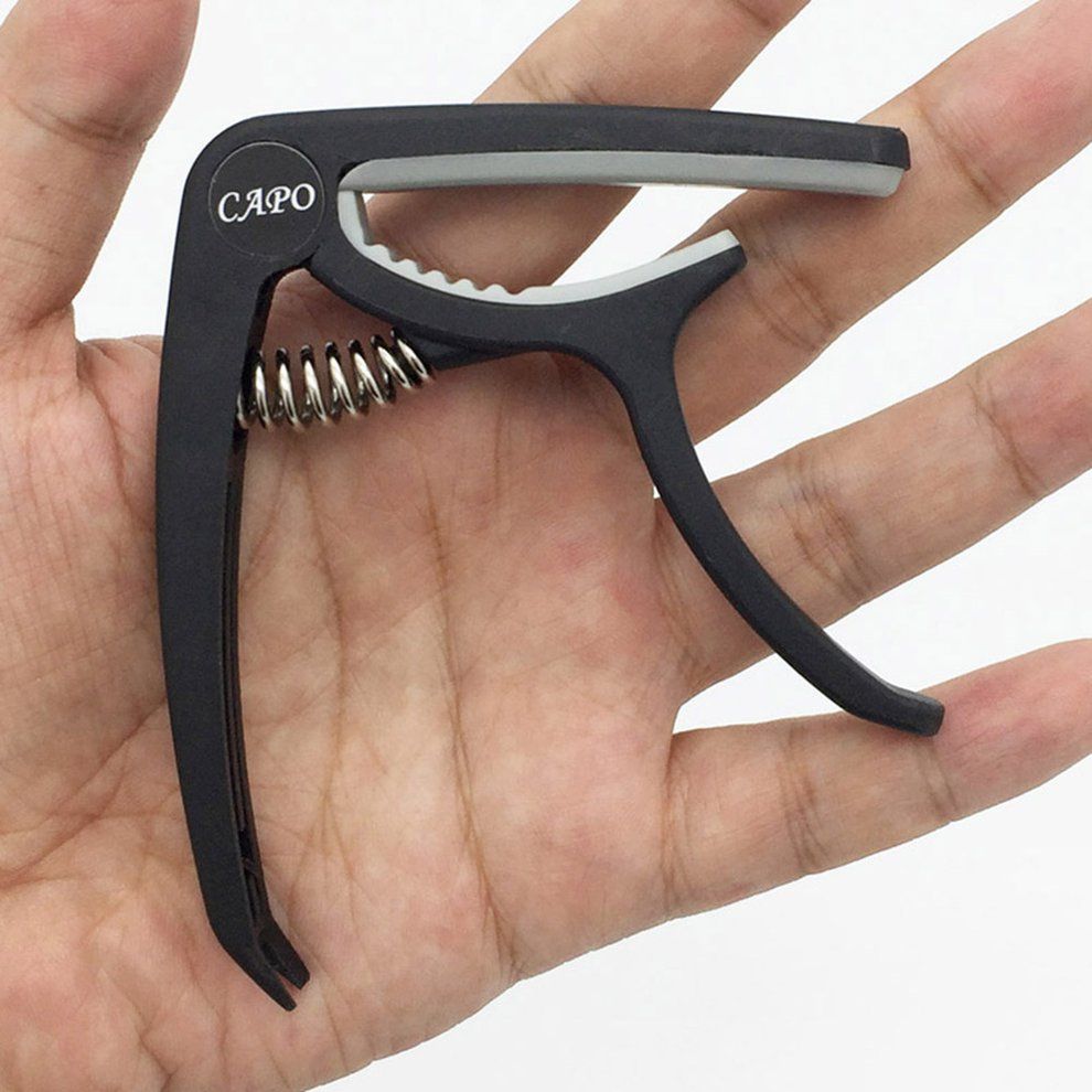 MT Guitar Capo For 6 String Acoustic Classic Electric Guitarra Tuning C -Black