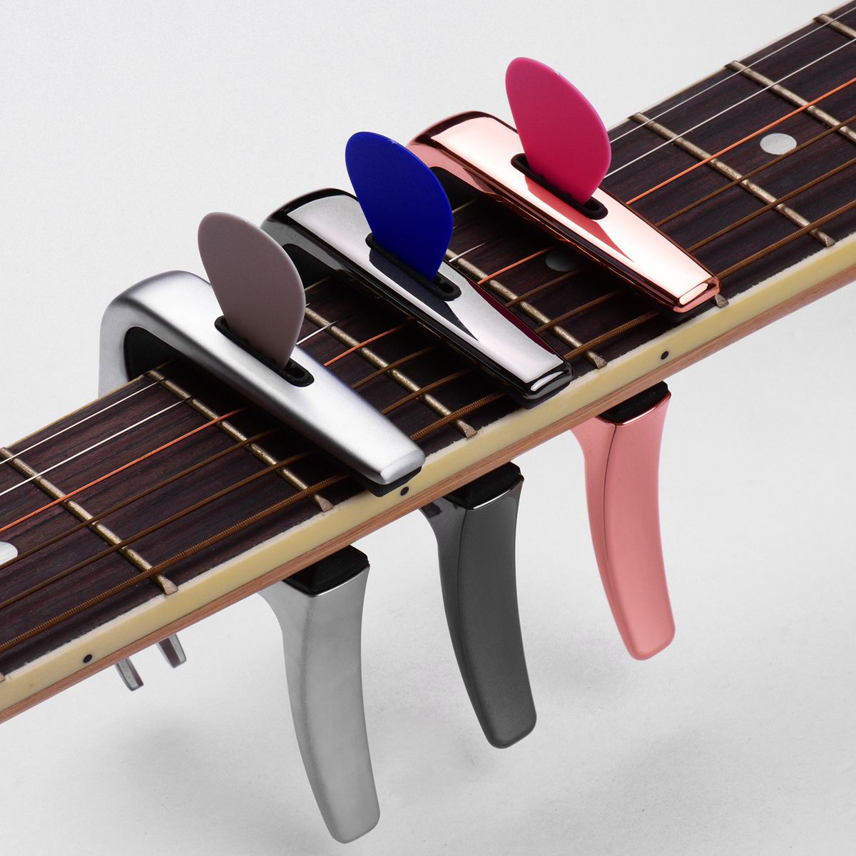 TC-02 Multifunctional Guitar Capo Zinc Alloy With Bridge