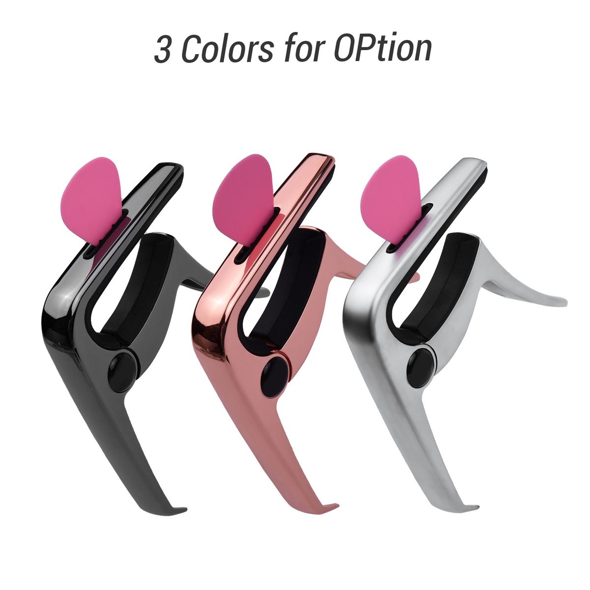 TC-02 Multifunctional Guitar Capo Zinc Alloy With Bridge