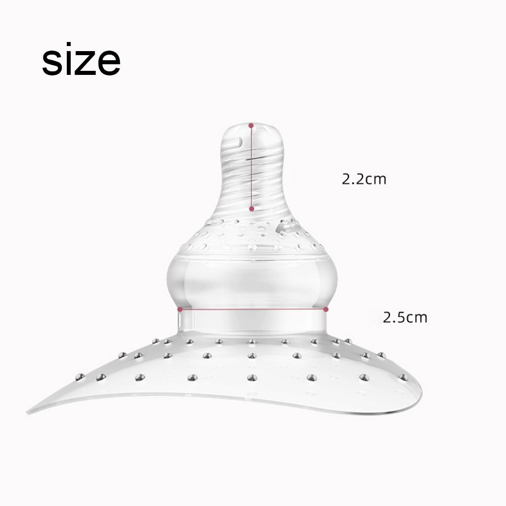 2pcs Nipple Shields For Nursing Newborn Nipple Cover For