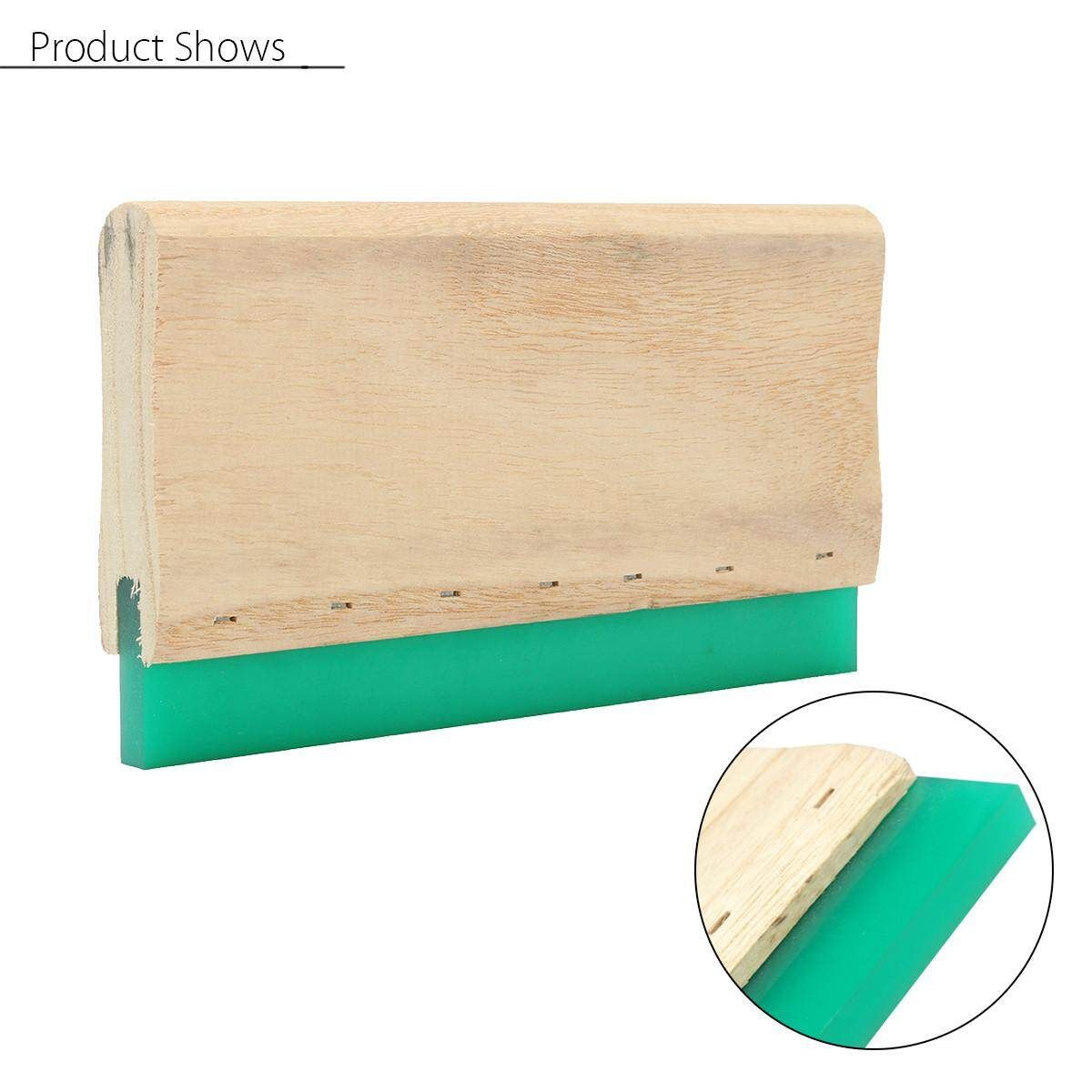 1pcs 8" Silk Screen Printing Squeegee Durometer Ink Scaper Scratch Board
