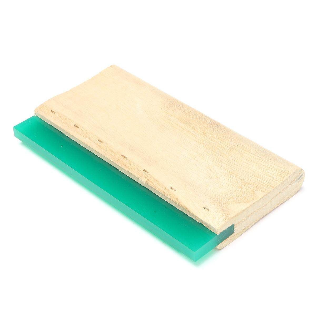 1pcs 8" Silk Screen Printing Squeegee Durometer Ink Scaper Scratch Board
