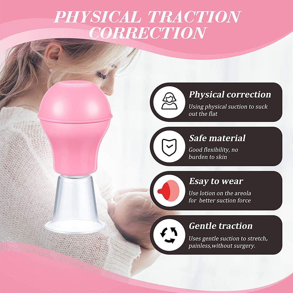 Nipple Sucker Corrector Puller Women Breastfeeding Flat