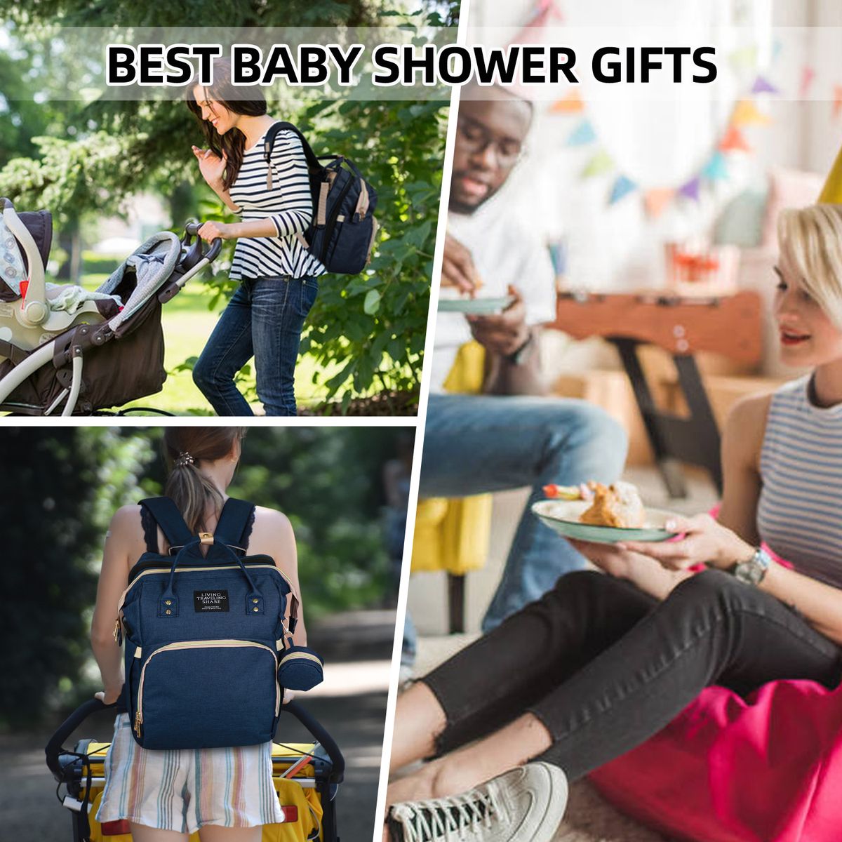 New Mummy Bag Multifunctional Large Capacity Folding Crib