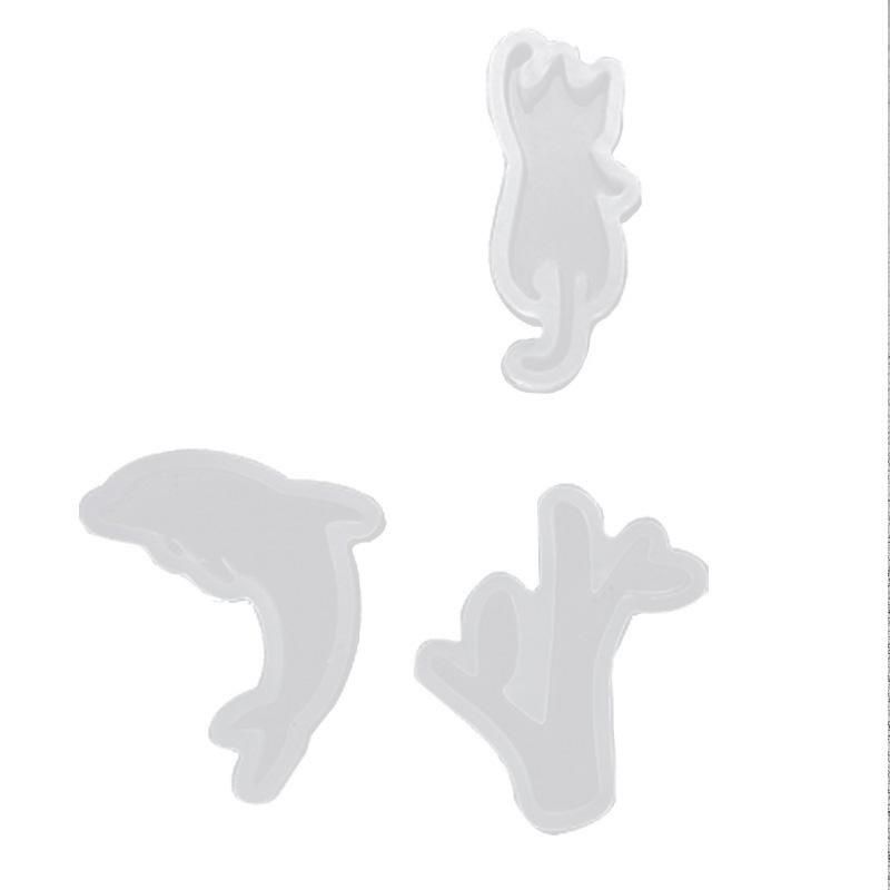 20 Pcs Crystal Epoxy Pendant Silicone Mold DIY Handmade