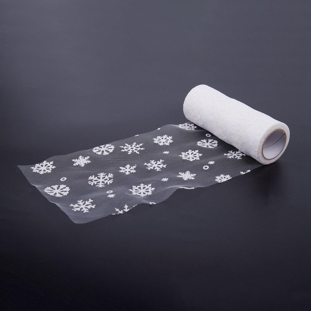snowflake Ribbon for Burlap Lace Table Wedding Decorations W