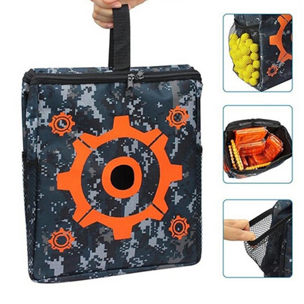 Target Pouch Storage Carry Equipment Bag for Nerf Guns,