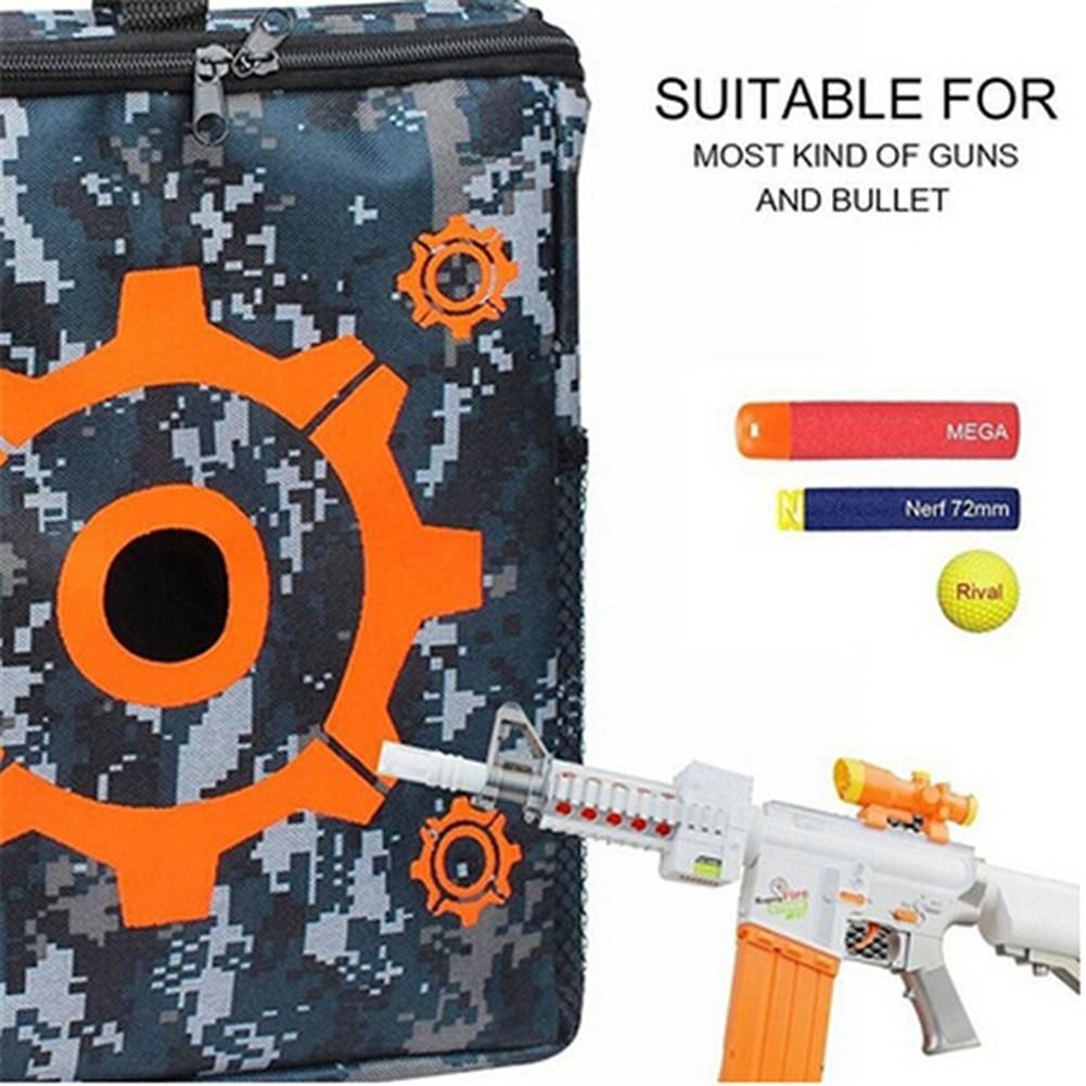 Target Pouch Storage Carry Equipment Bag for Nerf Guns,
