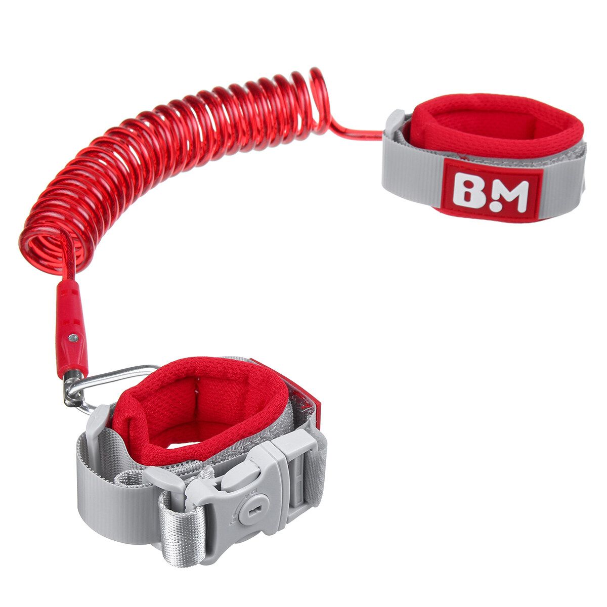 Anti Lost Kids Leash & Toddlers Wrist Strap 2.5 Meters Child Harness Child Safety Wristband Hand Belt Strap For 1 To 10 Years Old Child Red Angel