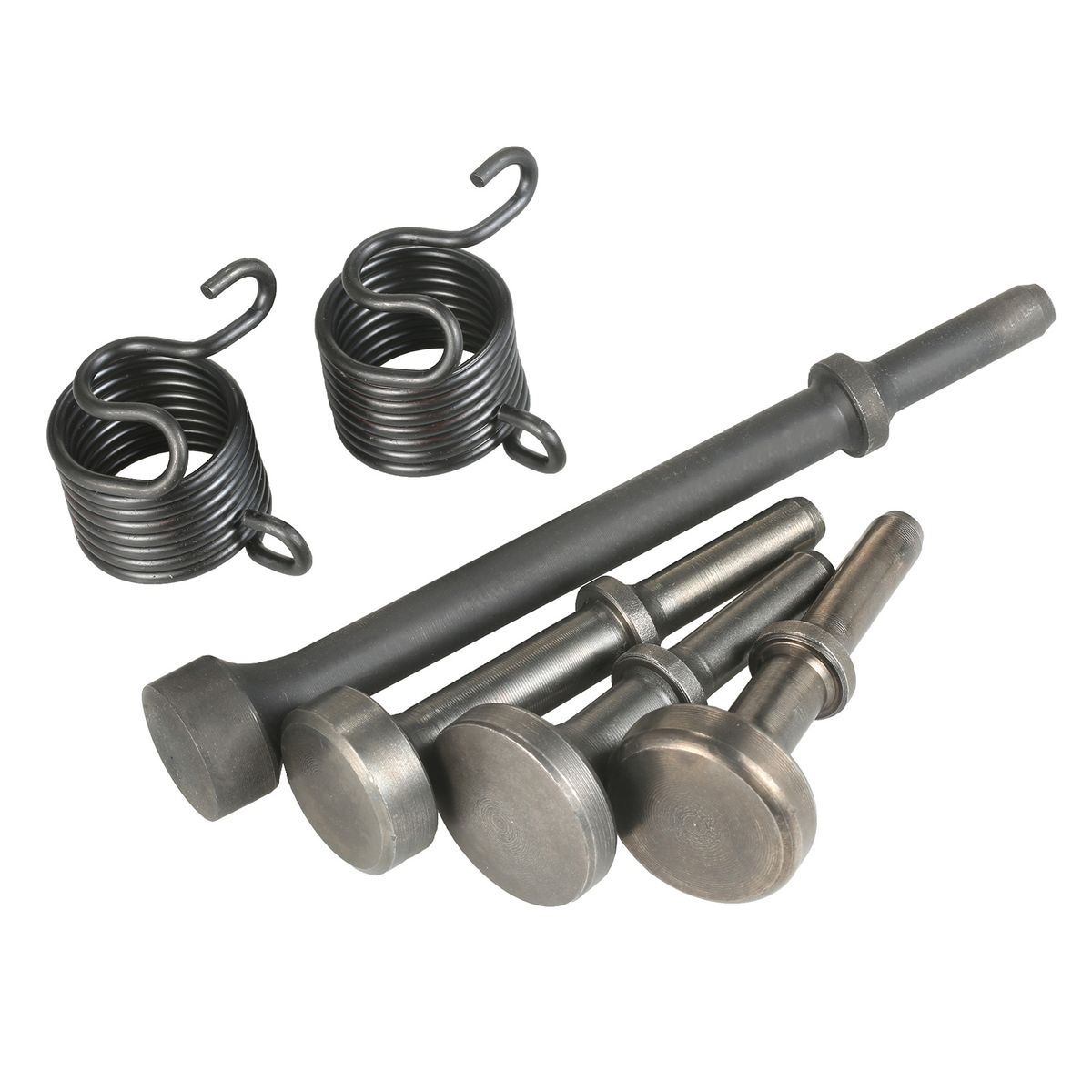 6-Piece Smoothing Pneumatic Air Hammer Bit Set 40Cr Steel